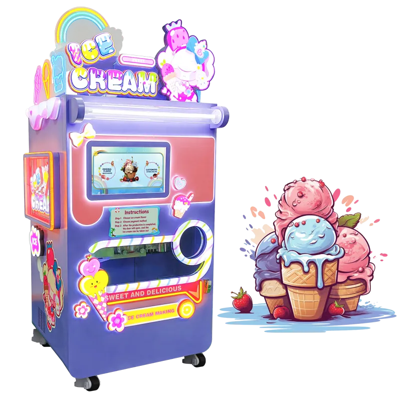 ice cream vending machin
