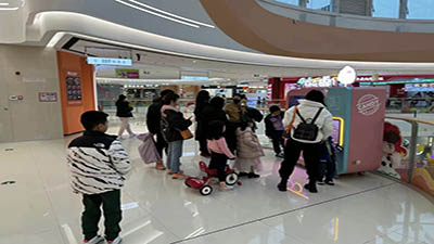 Cotton Candy Vending Machine