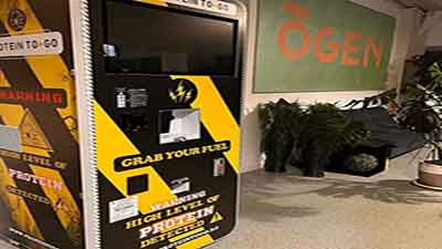 Protein Shake Vending Machine