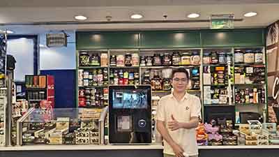 Protein Shake Vending Machine