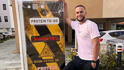 Protein Shake Vending Machine