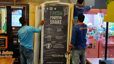 Protein Shake Vending Machine