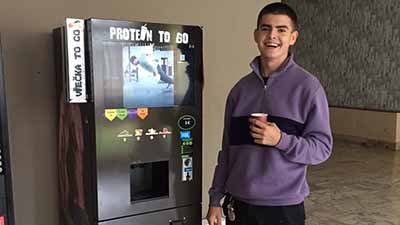 Protein Shake Vending Machine