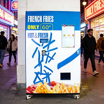 French Fries Vending Machine