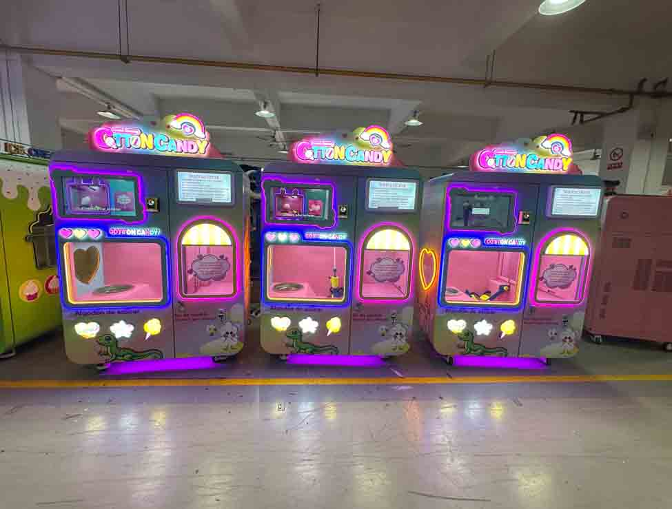 Cotton Candy Vending Machine