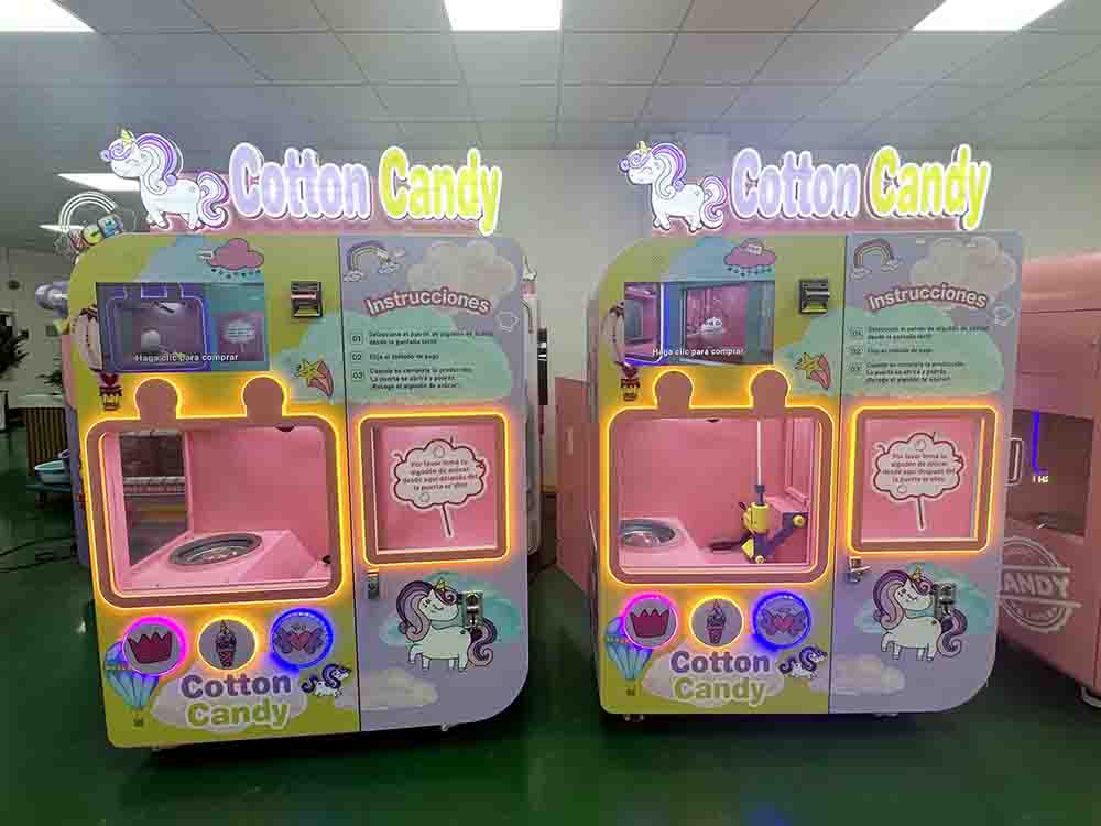 Cotton Candy Vending Machine