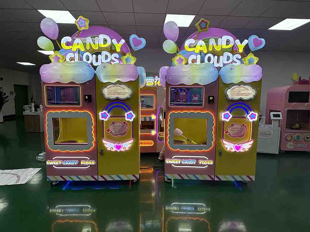 Cotton Candy Vending Machine