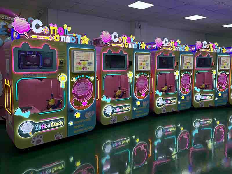 Cotton Candy Vending Machine