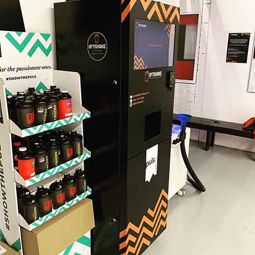 Protein Shake Vending Machine
