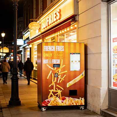French Fries Vending Machine