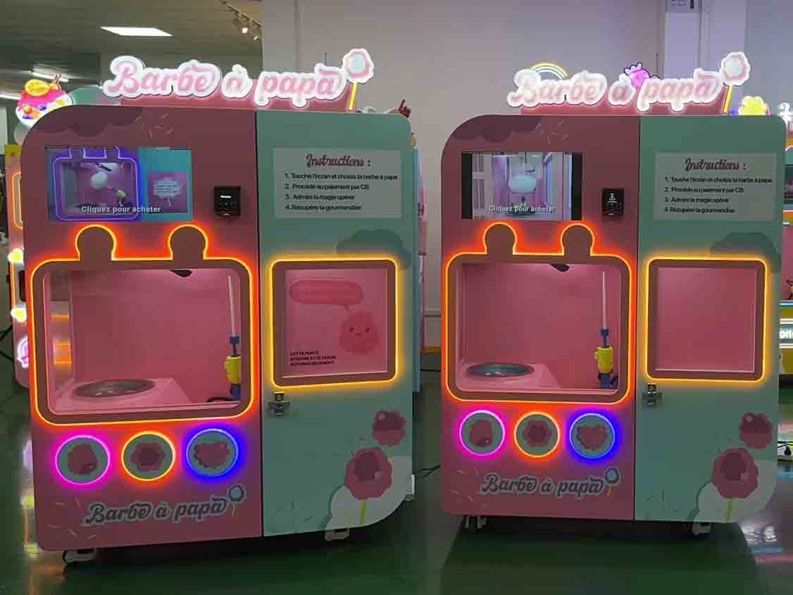 Cotton Candy Vending Machine