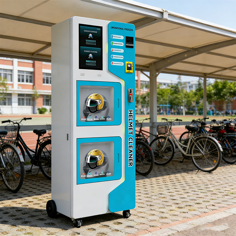 Helmet Cleaning Machine