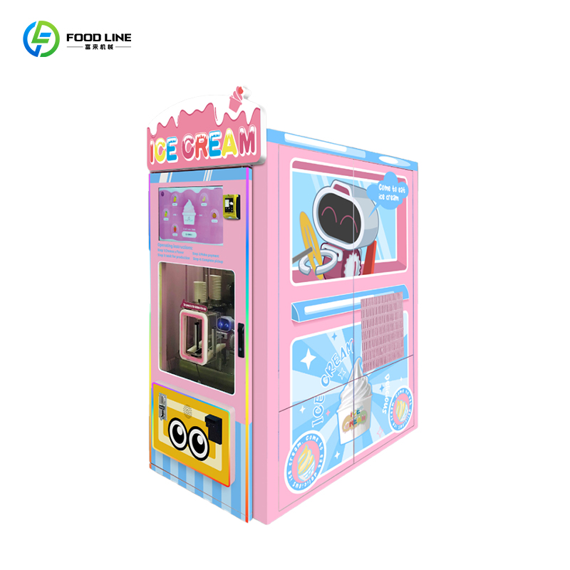 Automatic Soft Ice Cream Vending Machine for Sale | FoodLine Machinery