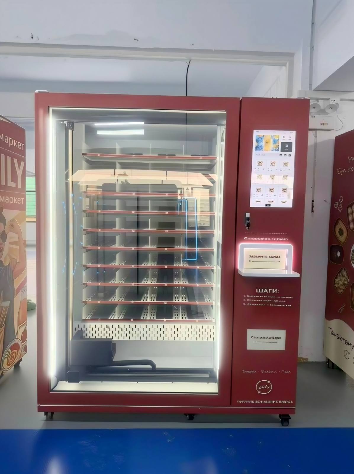 Hot Meal Vending Machine