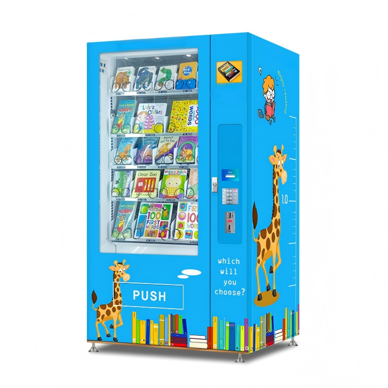 Custom Educational Book Vending Machine for Schools & Libraries | Token Reward System