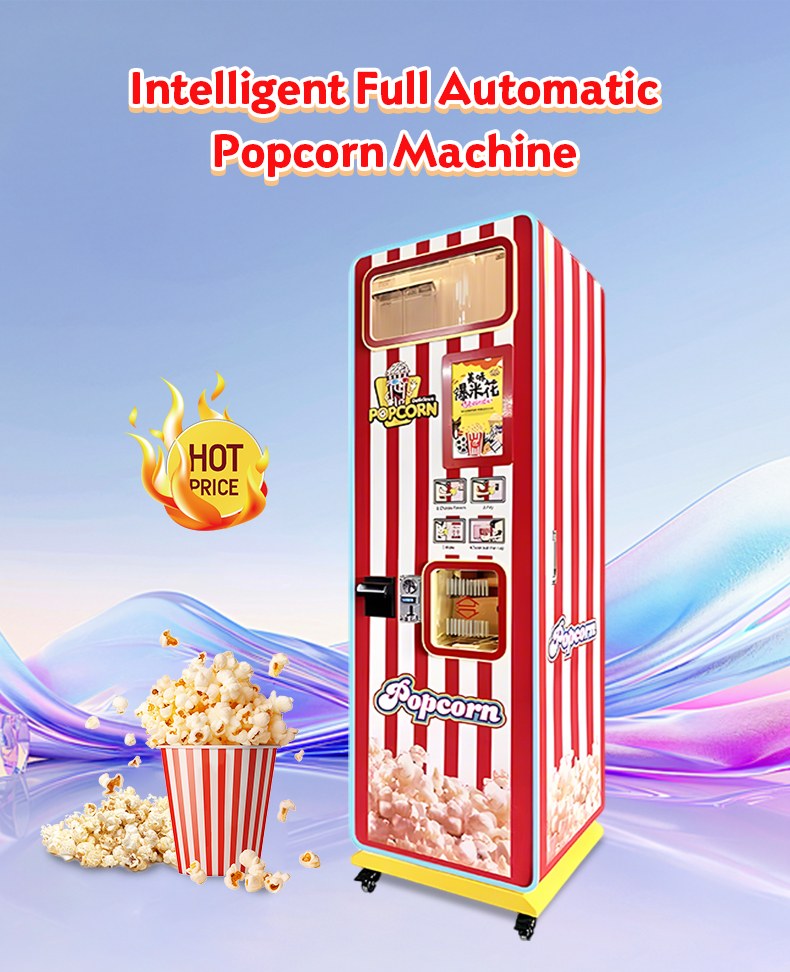 Popcorn vending machine