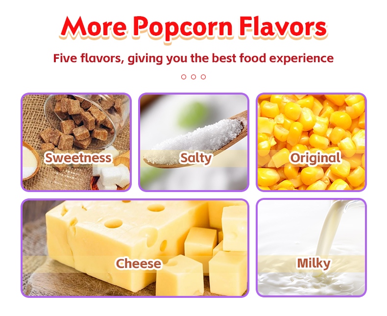 More Popcorn Flavors