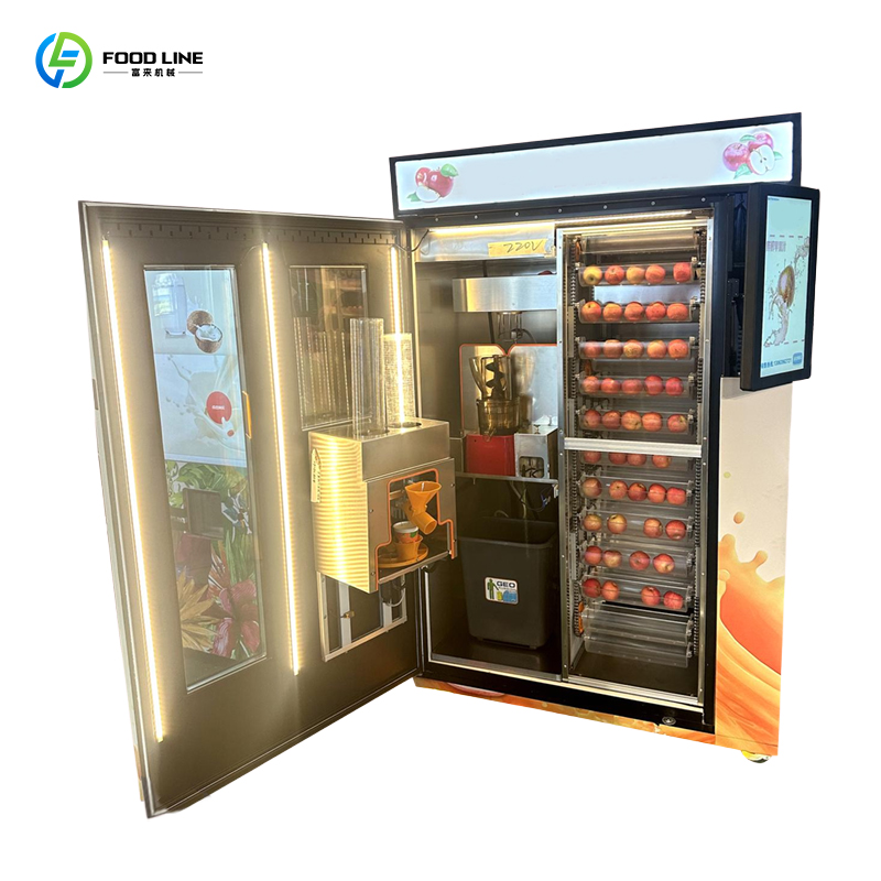 Maximize Your Retail Profits with Premium Automatic Fresh Orange Juice Vending Machines